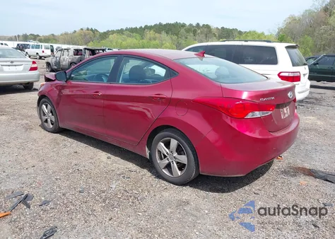 2013 Hyundai Elantra Gls from USA, damaged, VIN 5NPDH4AE7DH419127